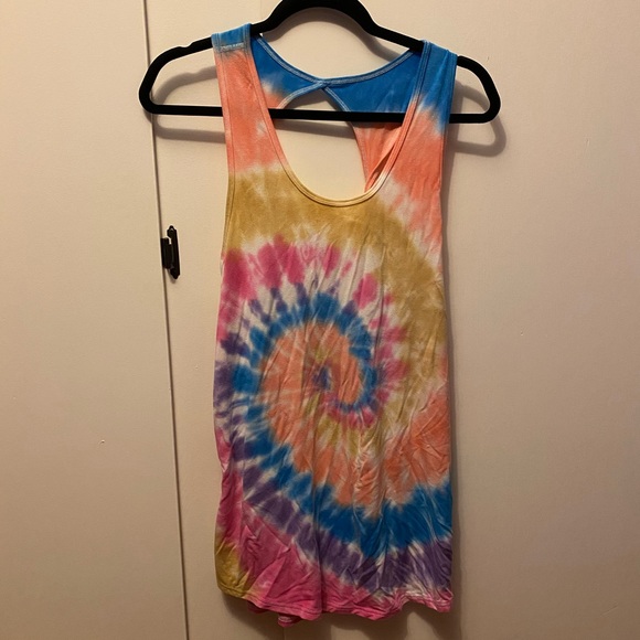 Zyia Tie Dye Tank Top Size Large - Picture 1 of 3